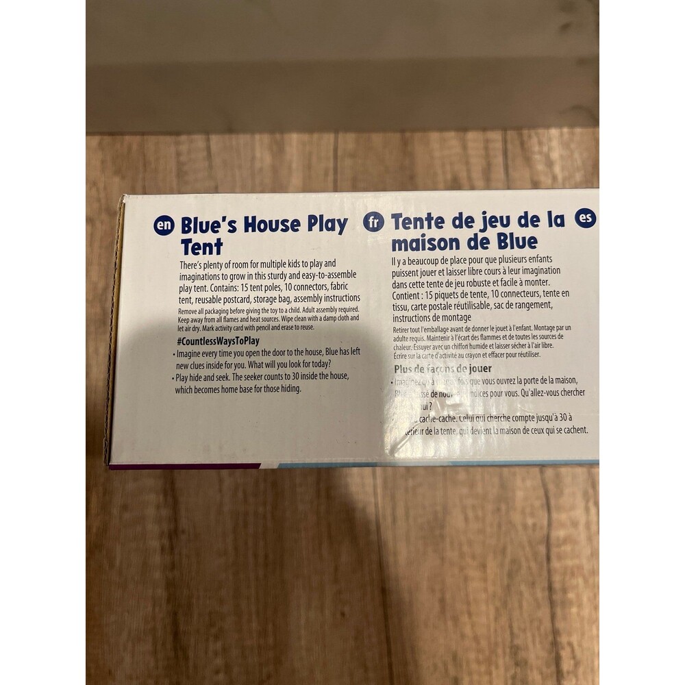 New in box Melissa & Doug Blue's Clues & You Play Tent House - Picture 3 of 9